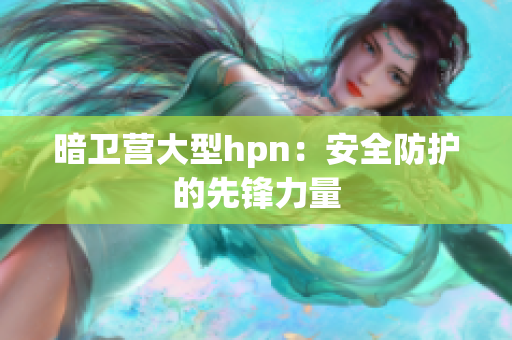 暗衛(wèi)營大型hpn：安全防護的先鋒力量
