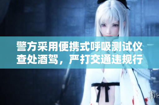 警方采用便攜式呼吸測試儀查處酒駕，嚴(yán)打交通違規(guī)行為