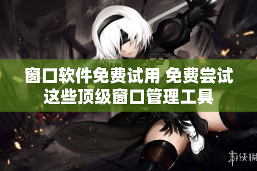 窗口軟件免費試用 免費嘗試這些頂級窗口管理工具
