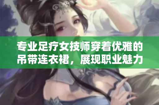 專(zhuān)業(yè)足療女技師穿著優(yōu)雅的吊帶連衣裙，展現(xiàn)職業(yè)魅力