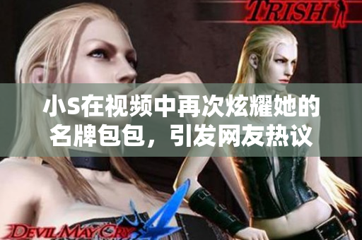 小S在視頻中再次炫耀她的名牌包包，引發(fā)網(wǎng)友熱議