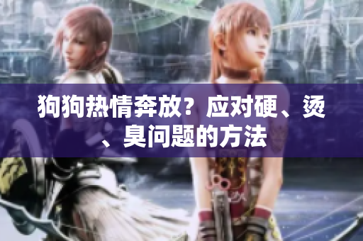 狗狗熱情奔放？應對硬、燙、臭問題的方法