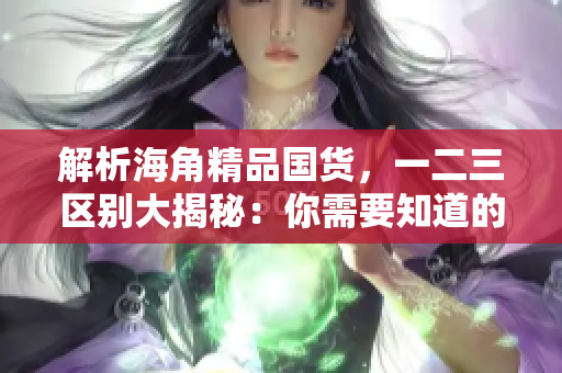 解析海角精品國貨，一二三區(qū)別大揭秘：你需要知道的關(guān)鍵差異