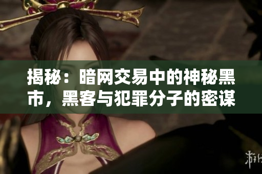 揭秘：暗網(wǎng)交易中的神秘黑市，黑客與犯罪分子的密謀與交易