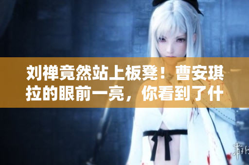 劉禪竟然站上板凳！曹安琪拉的眼前一亮，你看到了什么？