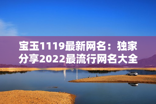 寶玉1119最新網(wǎng)名：獨(dú)家分享2022最流行網(wǎng)名大全