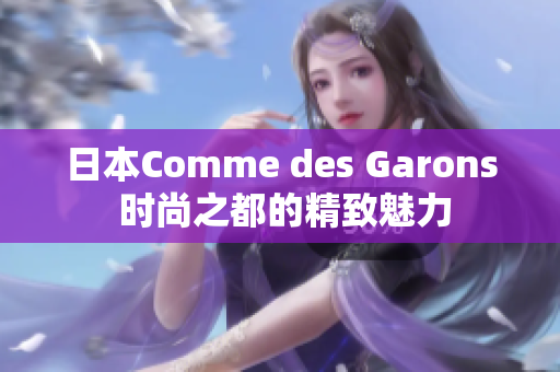 日本Comme des Garons 時尚之都的精致魅力