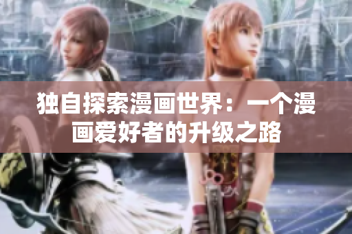 獨(dú)自探索漫畫世界：一個漫畫愛好者的升級之路