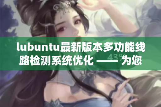 lubuntu最新版本多功能線路檢測系統(tǒng)優(yōu)化 —— 為您的電腦提速
