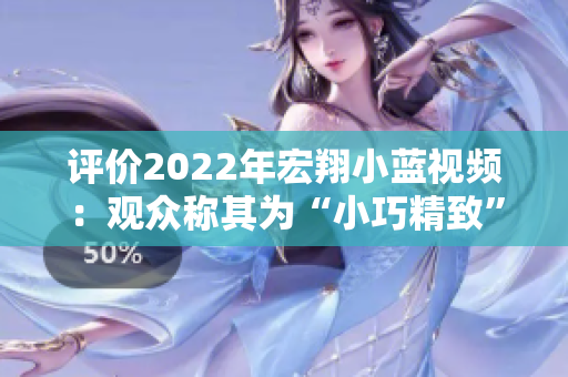 評價2022年宏翔小藍(lán)視頻：觀眾稱其為“小巧精致”的良好選擇