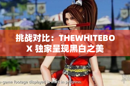 挑戰(zhàn)對(duì)比：THEWHITEBOX 獨(dú)家呈現(xiàn)黑白之美