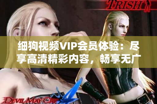 細(xì)狗視頻VIP會員體驗：盡享高清精彩內(nèi)容，暢享無廣告觀影樂趣