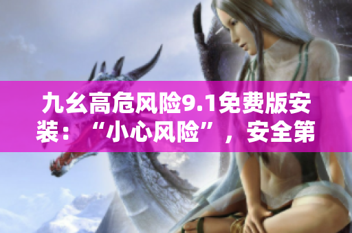九幺高危風險9.1免費版安裝：“小心風險”，安全第一步