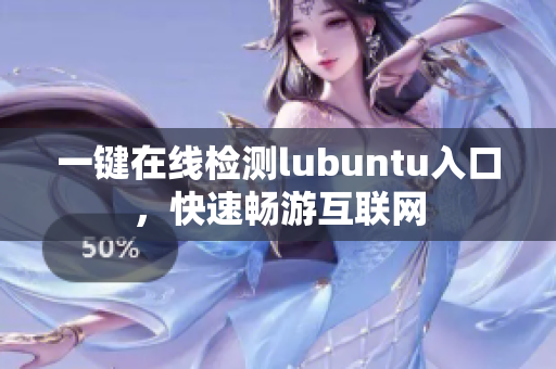一鍵在線檢測lubuntu入口，快速暢游互聯(lián)網(wǎng)