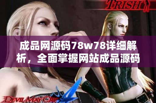 成品網(wǎng)源碼78w78詳細(xì)解析，全面掌握網(wǎng)站成品源碼技術(shù)