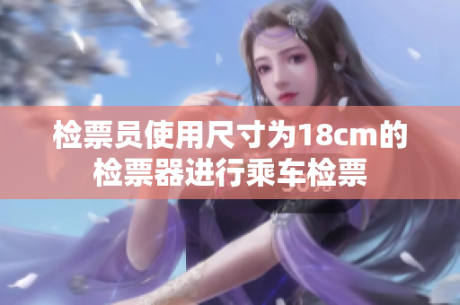 檢票員使用尺寸為18cm的檢票器進行乘車檢票