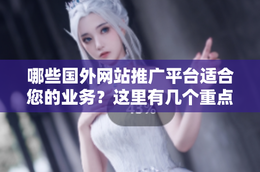 哪些國外網(wǎng)站推廣平臺適合您的業(yè)務(wù)？這里有幾個重點(diǎn)。