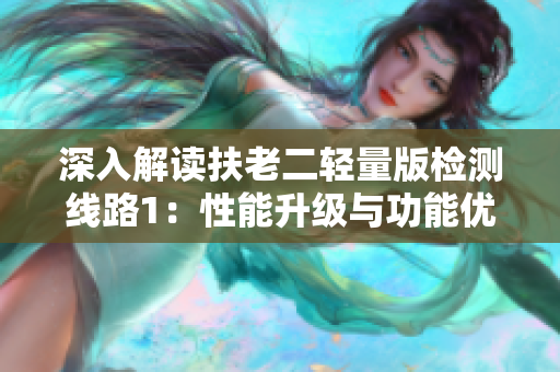 深入解讀扶老二輕量版檢測線路1：性能升級與功能優(yōu)化全方位解析