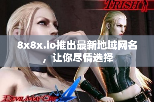 8x8x.io推出最新地域網(wǎng)名，讓你盡情選擇