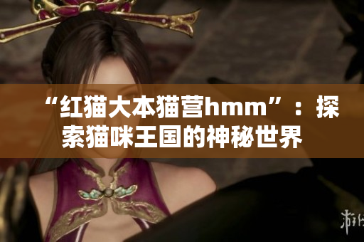 “紅貓大本貓營hmm”：探索貓咪王國的神秘世界