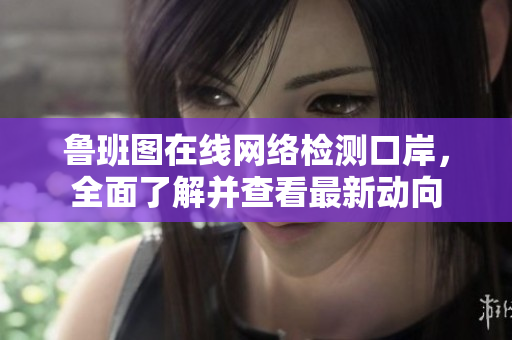 魯班圖在線網(wǎng)絡(luò)檢測口岸，全面了解并查看最新動向