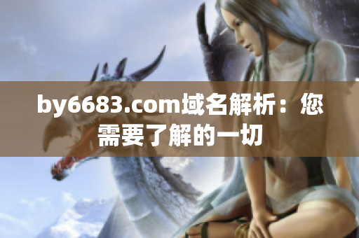 by6683.com域名解析：您需要了解的一切