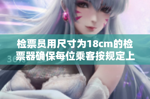 檢票員用尺寸為18cm的檢票器確保每位乘客按規(guī)定上車(chē)