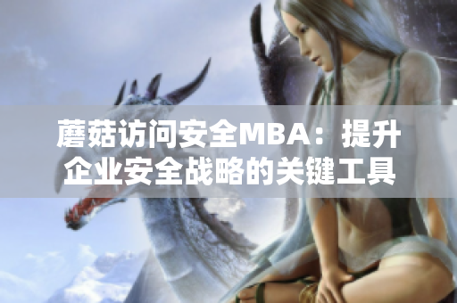 蘑菇訪問(wèn)安全MBA：提升企業(yè)安全戰(zhàn)略的關(guān)鍵工具