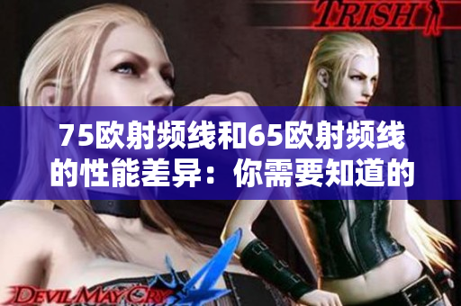 75歐射頻線和65歐射頻線的性能差異：你需要知道的關(guān)鍵區(qū)別