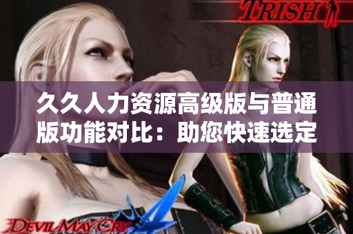 久久人力資源高級(jí)版與普通版功能對(duì)比：助您快速選定最適合您的版本
