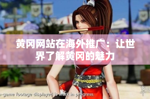 黃岡網(wǎng)站在海外推廣：讓世界了解黃岡的魅力